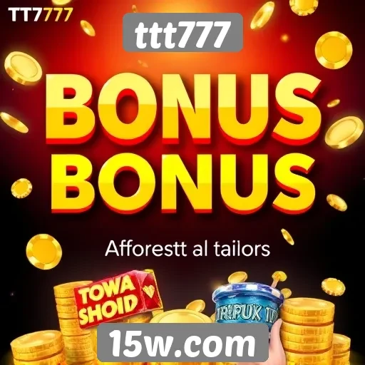 Plataforma ttt777 atrai jogadores com bônus de boas-vindas