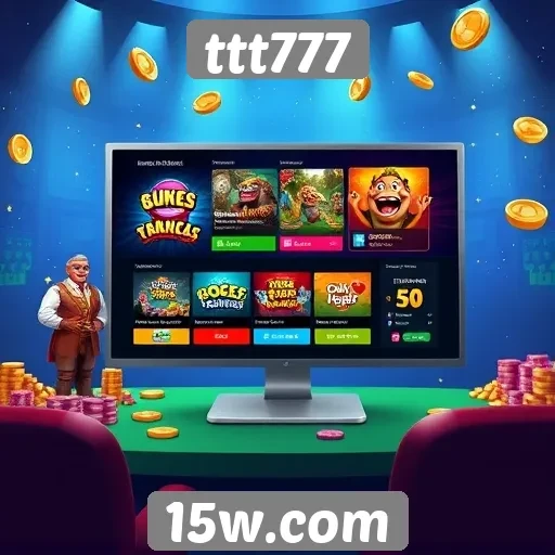 Interface do usuário do ttt777 é fácil de navegar